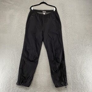 REI Rain Pants Womens XL Tall Black Waterproof Hiking Walking Travel Outdoor